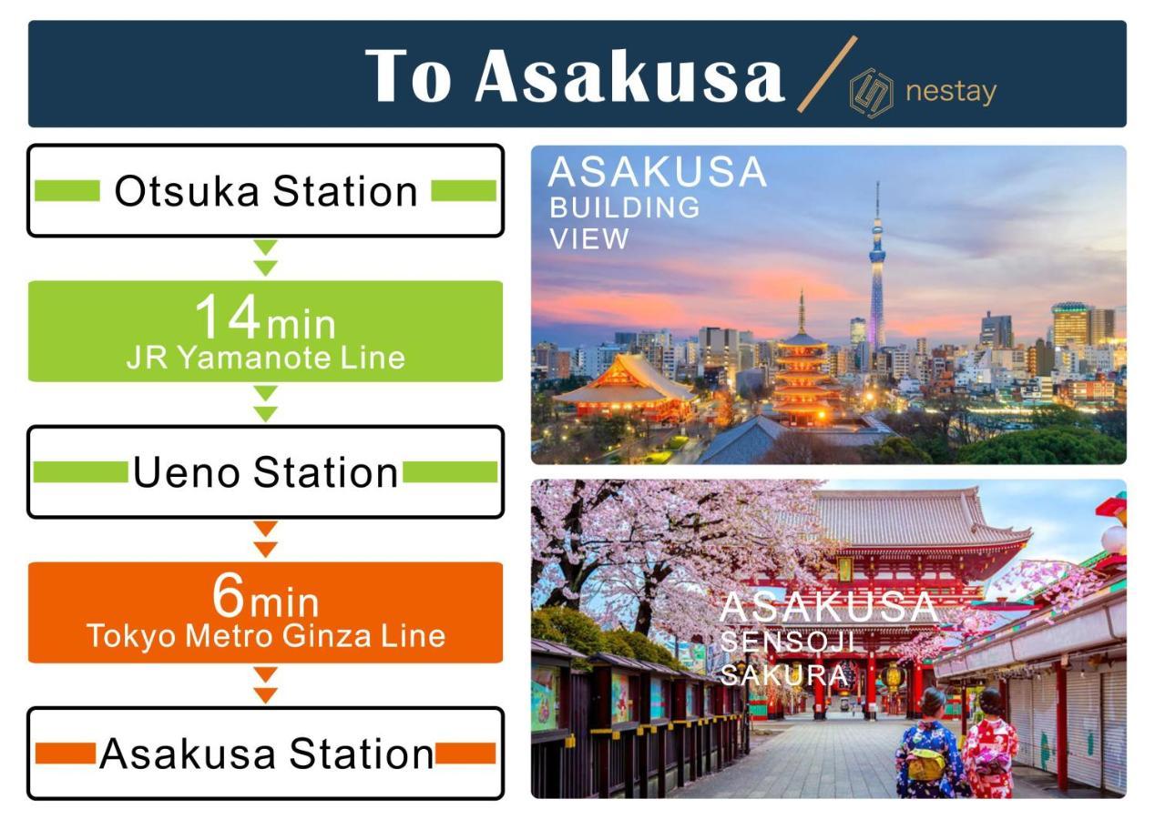 Nestay Inn Tokyo Otsuka 403 Luaran gambar